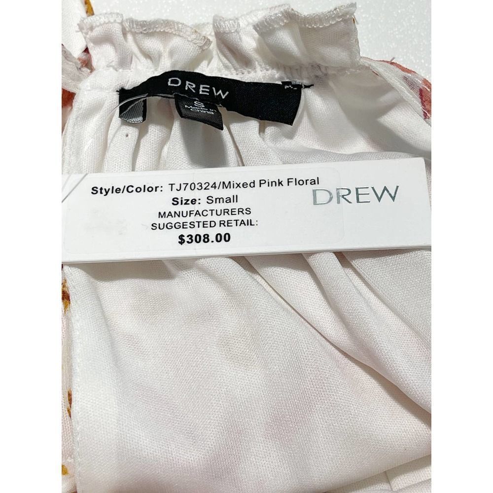 Anthropologie‎ Drew Naomi Tiered Maxi Dress Floral Boho Chiffon Size Small - Picture 12 of 16